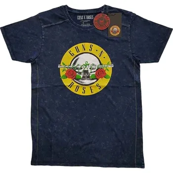 Pánské tričko Guns N' Roses Tričko Classic Logo Unisex Navy Blue XL