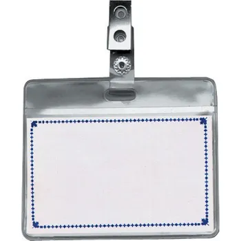 Obal na kartičku obal na jmenovku s klipem 60x90