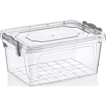 Dóza na potraviny box 1,5l MULTI, 10,5x21x14cm, obdél.níz., plast