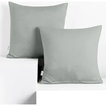 Povlak na polštářek Sada 2 povlaků na polštář Decoking Terro šedá, velikost 80x80*2