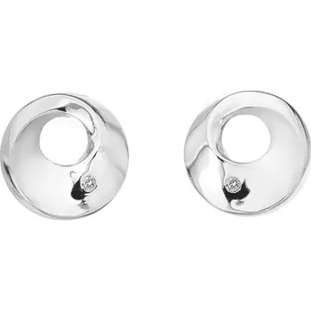 Oblečení a móda Hot Diamonds Něžné stříbrné náušnice s diamanty Quest DE651 + 2 měsíce na vrácení zboží