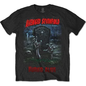 Avenged Sevenfold Buried Alive Tour 2012 Black 2XL Tričko