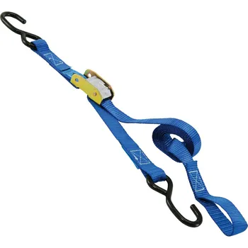 Upínací popruh Upevňovací popruh s hákem, dvoudílný, 2 m, 250 daN