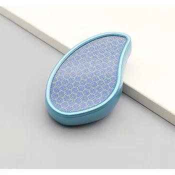 Nano skleněná bruska na paty | pilník na chodidla, pedikúra - modrý