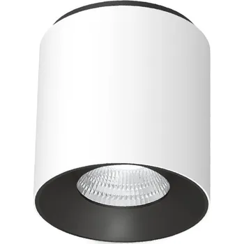 Illuxtron Elegantní stropní váleček Vector 145 LV-HE Teplota chromatičnosti / Stmívání: 2700 Kelvinů / Nestmívatelné, Barva vnější / barva vnitřní: Bílá / Černá, Úhel vyzařování: 60° 7DN90362DT02