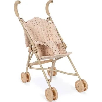 Kočárek pro panenku Konges Slojd Tylový kočárek pro panenky Fairy Etoile Sangria Konges Sløjd Tulle Doll Stroller
