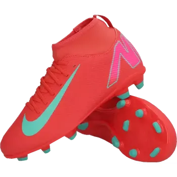 Kopačky Dětské lisovky Nike Mercurial Superfly 10 Club FG/MG červené