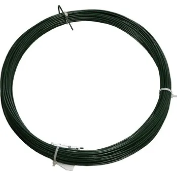 Příslušenství pro plot Drát 2,0 mm, pozink.+poplast., návin 50 m, mechová zelená
