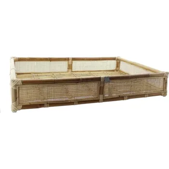 Hitra Ratanový luxusní pelíšek KVIDO vč. polštáře