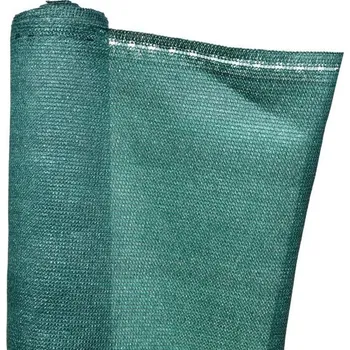 zahradní zástěna Stínicí síť 230g/m2, neprůhlednost 95%, výška 150 cm, délka 10 m, barva zelená