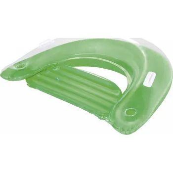 Nafukovací koupací křeslo zelené BESTWAY 152 x 99 cm + opěrka + 2 madla