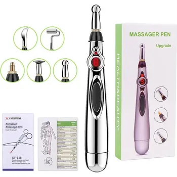 Masážní přístroj Energetické akupunkturní pero | akupunkturní pomůcky - 5 nástavců