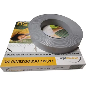 Příslušenství pro plot Stínící páska PVC 47 mm, 50 m, šedá