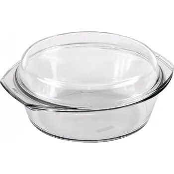 pekáč Simax 6106/6116 pekáč kulatý 1,5 l + víko 0,6 l transparentní