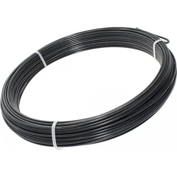 Příslušenství pro plot Drát 2,5 mm, pozink.+poplast., návin 26 m, antracitově šedá