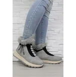 Dámské zimní boty 9130 Barva: šedá, Velikost: 36