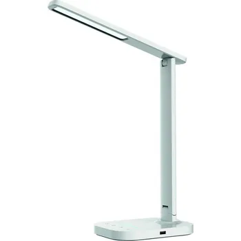 Lampička NEDES LED lampa KIARA 7W stmívatelná s USB + noční světlo + časovač - DL4304/W