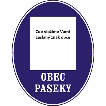 Informační tabulka PROFIBA Smaltovaná cedule VLASTNÍ ZNAK