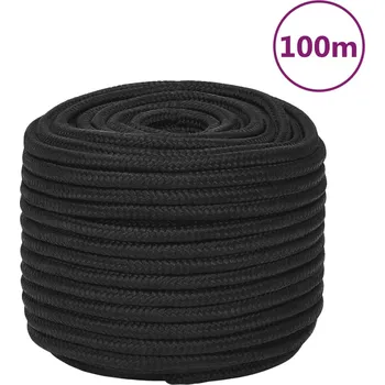 Lano Lodní lano celočerné 12 mm 100 m polypropylen IM_152513