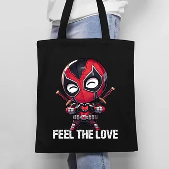 Žertovný předmět Feel the love - taška s potiskem