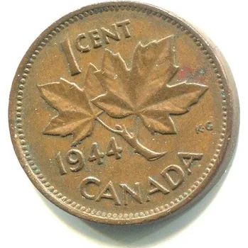 KANADA. 1 cent 1944.