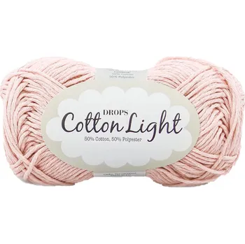 Volný čas Drops Cotton Light 44 růžová