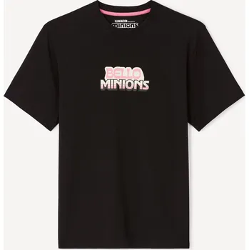 Pánské oblečení Celio Tričko Minion 1143024 Černá M