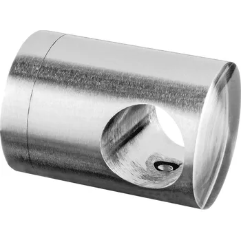 Zábradlí Držák tyčové výplně, tyč O16 mm Držák tyčové výplně, tyč O16 mm, plochý, nerez. ocel 304, kartáčovaná