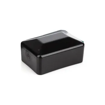 Příslušenství pro plot Čepička na sloupek 60×40 mm, plastová, černá