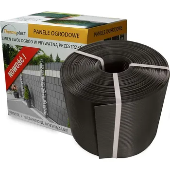 Příslušenství pro plot Stínící páska PVC 190 mm, 26 m, antracitově šedá