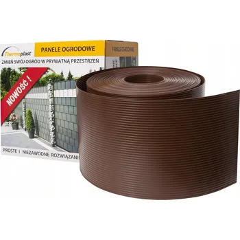 Příslušenství pro plot Stínicí páska PVC 190 mm, 26 m, hnědá