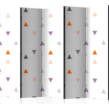 Paraván Paraván - Triangles Rain II Velikost: 225x172 cm, Provedení: Jednostranný