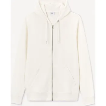 Pánská mikina Celio Mikina na zip Jeotto 1152283 Smetanová L