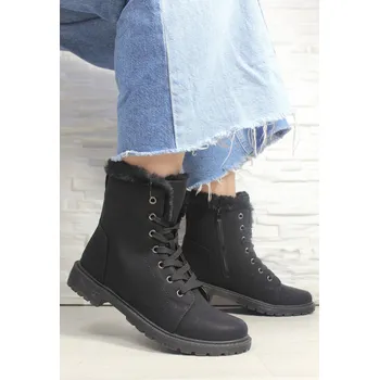 Dámská zimní obuv Dámské workery 3804 Barva: černá, Velikost: 41