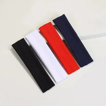 Čelenka Sportovní elastická čelenka na cvičení | doplňky do vlasů - Červený