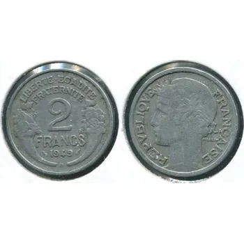 FRANCIE. 2 francs 1949/B.