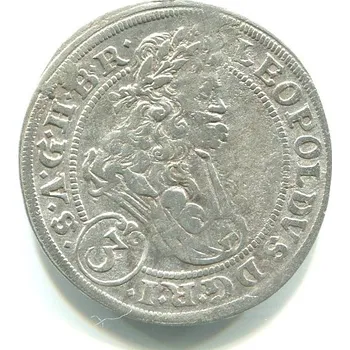 Leopold I. 3 Kreuzer 1696 / CB. Brieg Ag.