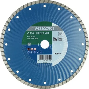 Řezný kotouč HiKOKI 752845 Diamantový Turbo kotouč 230x22,2x6mm free_delivery