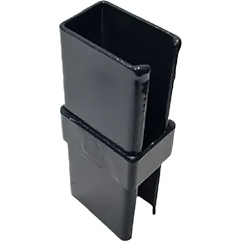 Příslušenství pro plot Nástavec hranatého plotového sloupku 60x40 mm, antracitový