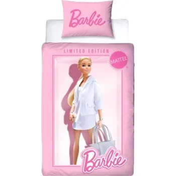 Povlečení Mattel Barbie Dětské ložní povlečení Renforcé, 140 x 200 cm, 70 x 90 cm ( 180310 )