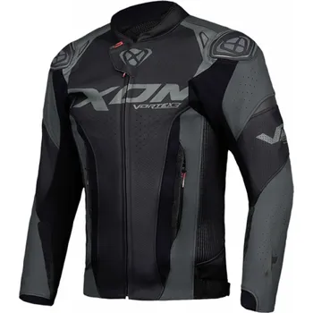 Moto bunda Kožená bunda na motorku IXON Vortex 3 černá S