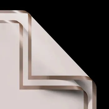 Balící papír Voděodolný květinový balicí papír | potřeby pro dekorace 20 ks - růžový