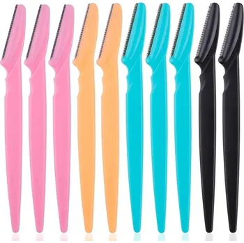 Péče o řasy a obočí Žiletka na obočí | Epilátor na obočí | Odstranění chloupků na obličeji - 10ks mix