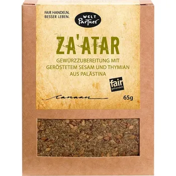 Koření WeltPartner Směs koření Za'atar z Palestiny, 65 g