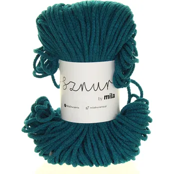 Příze Šňůry Mila 3 mm mořská zeleň