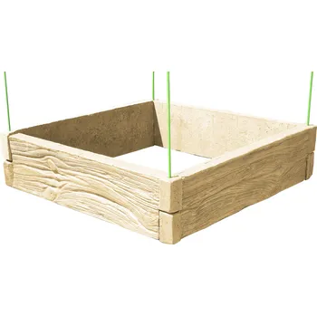 Vyvýšený záhon Barigadi Vyvýšený záhon 100x100 cm pískovec