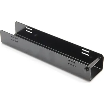 Příslušenství pro plot Držák podhrabové desky 200x40 mm, na hranatý sloupek, ZN+PVC antracitově šedá