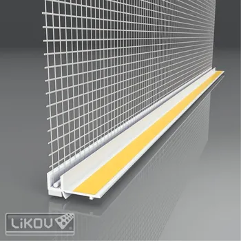 rohová lišta LS-VHL 06/1400/VERTEX/lišta okenní začišťovací 6mm s lamelou