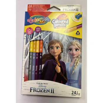 Kresba Pastelky trojboké Colorino Frozen II 12/24 barev
