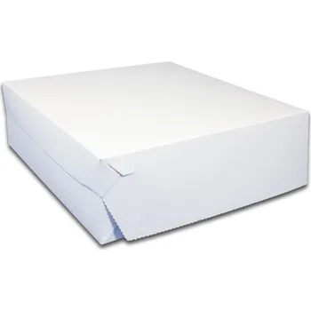 Jednorázové nádobí Dortová krabice IDEAL 32 x 32 x 10 cm, FSC Mix